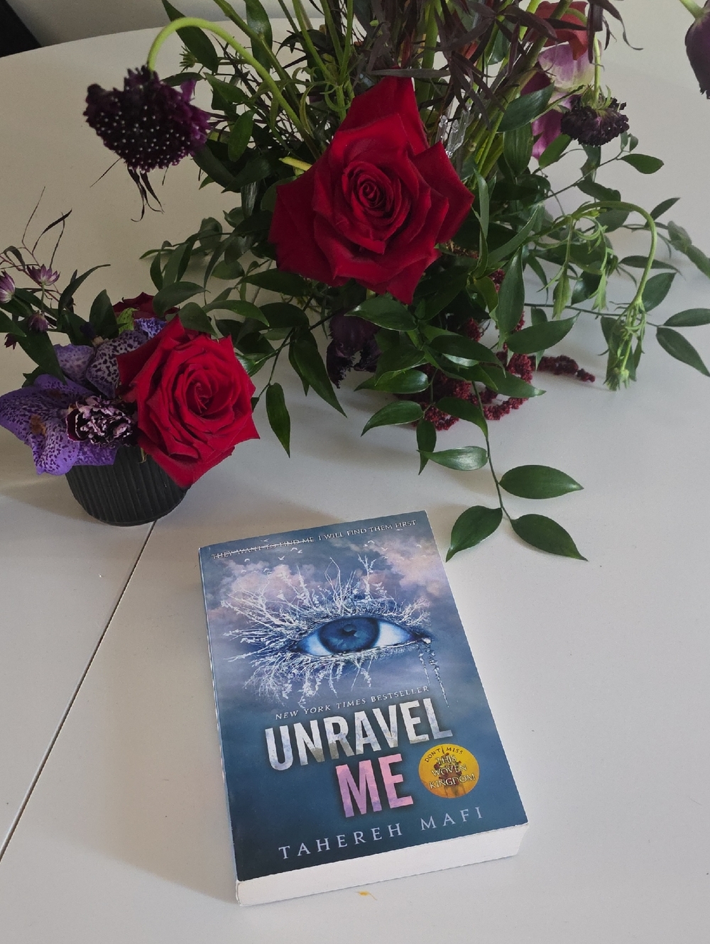 Unravel Me by Tahereh Mafi - Blue Cover Paperback